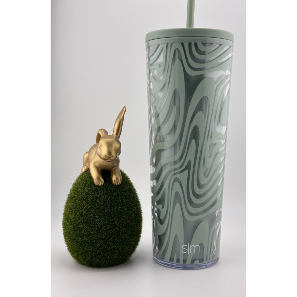 Simple Modern 24 oz Everyday Tumbler with 2 straws & leakproof lid.